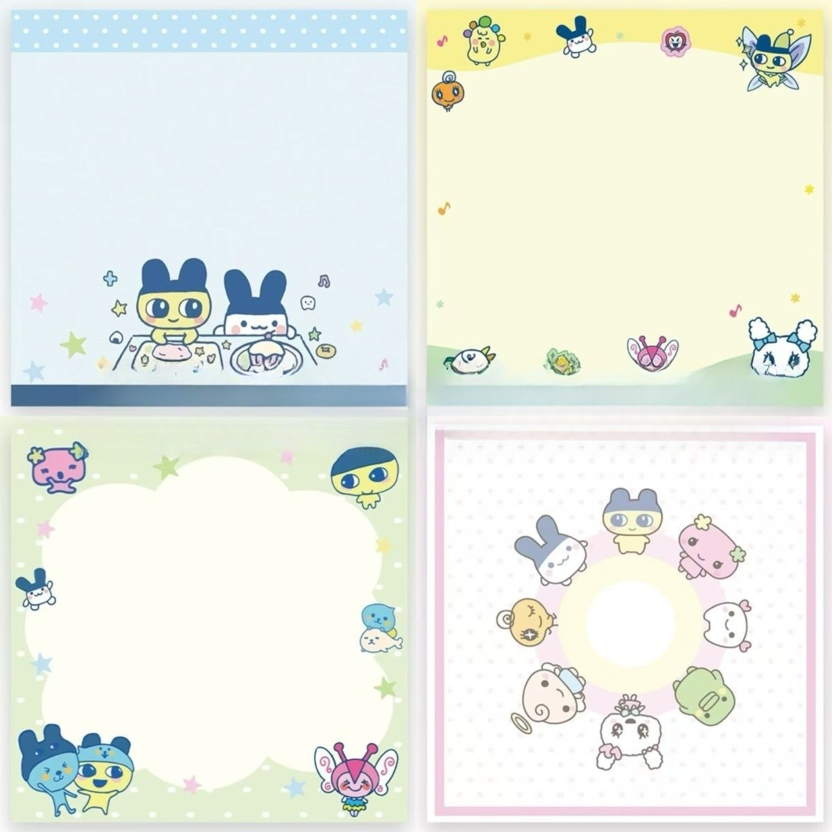 Home Decor Unique - Blocs-notes adhésifs Tamagotchi à thème dessin