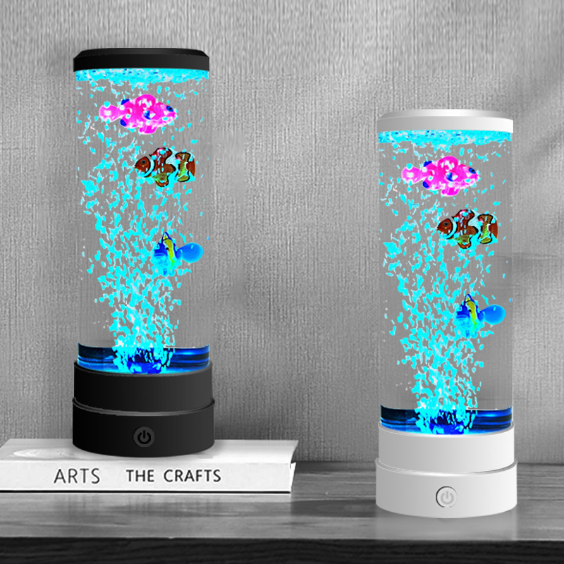 Home Decor Unique - Décoration d'intérieur LED multicolore à bulles