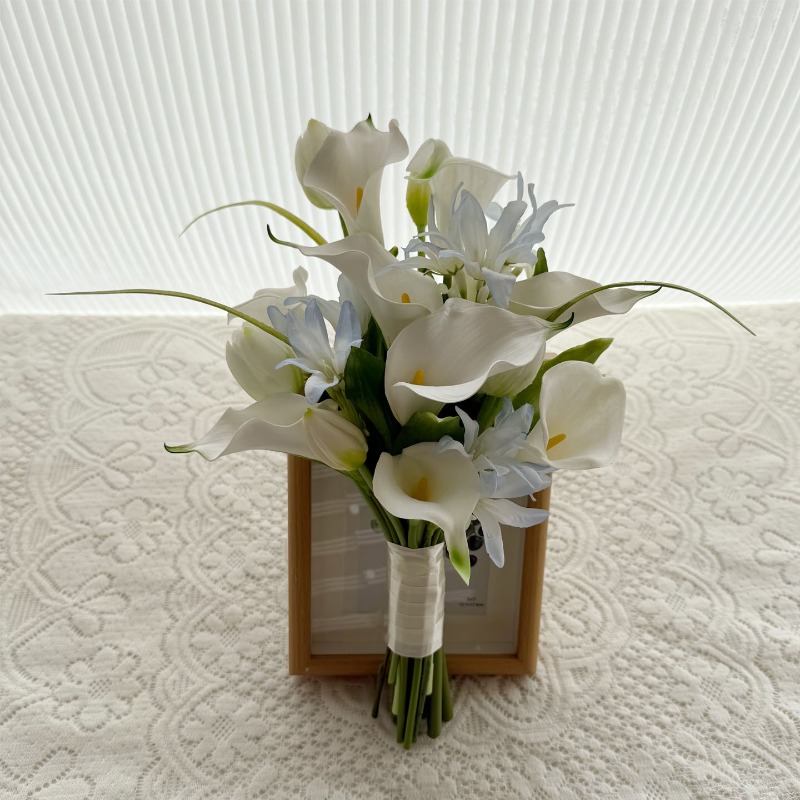 Home Decor Locations - Petite fleur artificielle fraîche blanche et