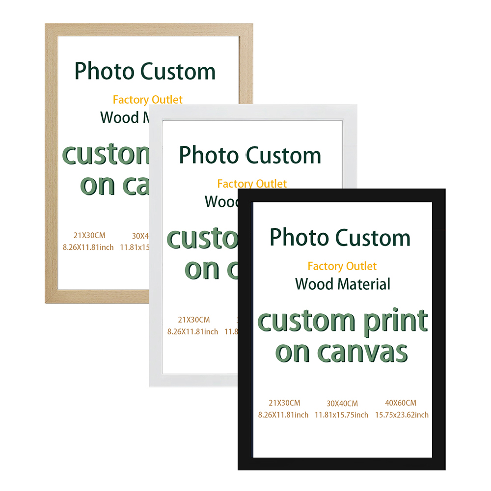 Home Decor Canvas - Peinture sur toile personnalisée avec cadre