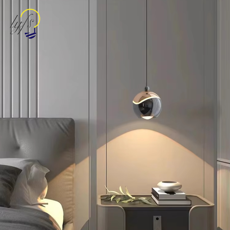 Hanging Moon Lamp - Nordique pendentif LED lumière minimaliste lampe