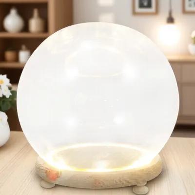 Home Decor Shop - Dôme en verre pour fleurs stabilisées,