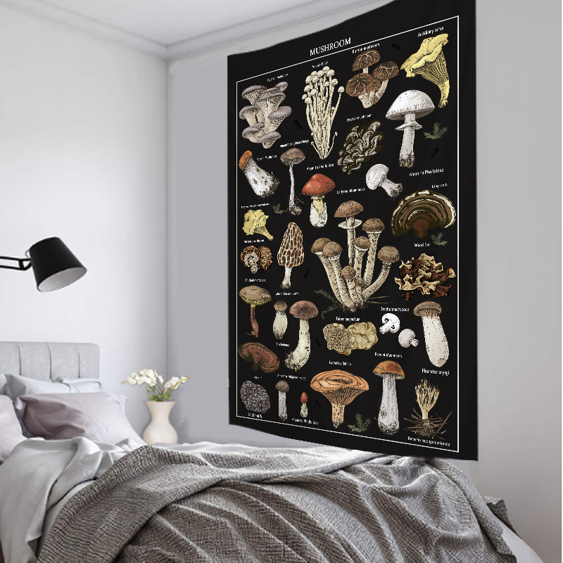 Home Decor Examples - Tapisserie murale suspendue en forme de