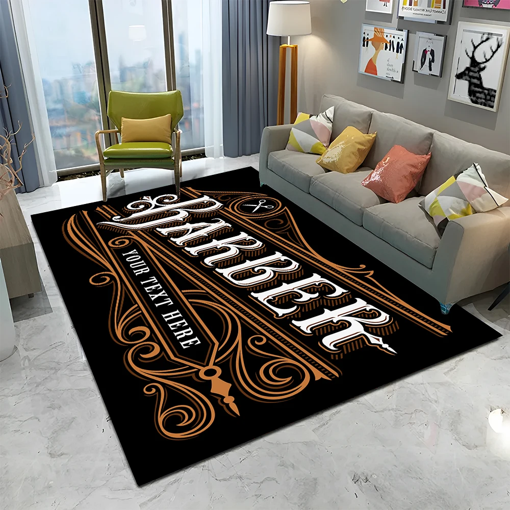 Home Decor Online Shopping - Tapis de salon de coiffure 3D