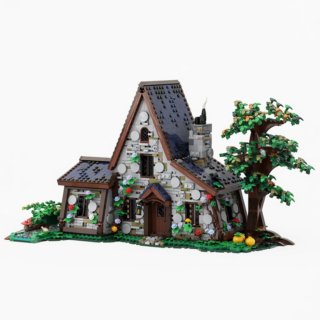 Home Decor Medieval - Blocs de construction MOC Maison de