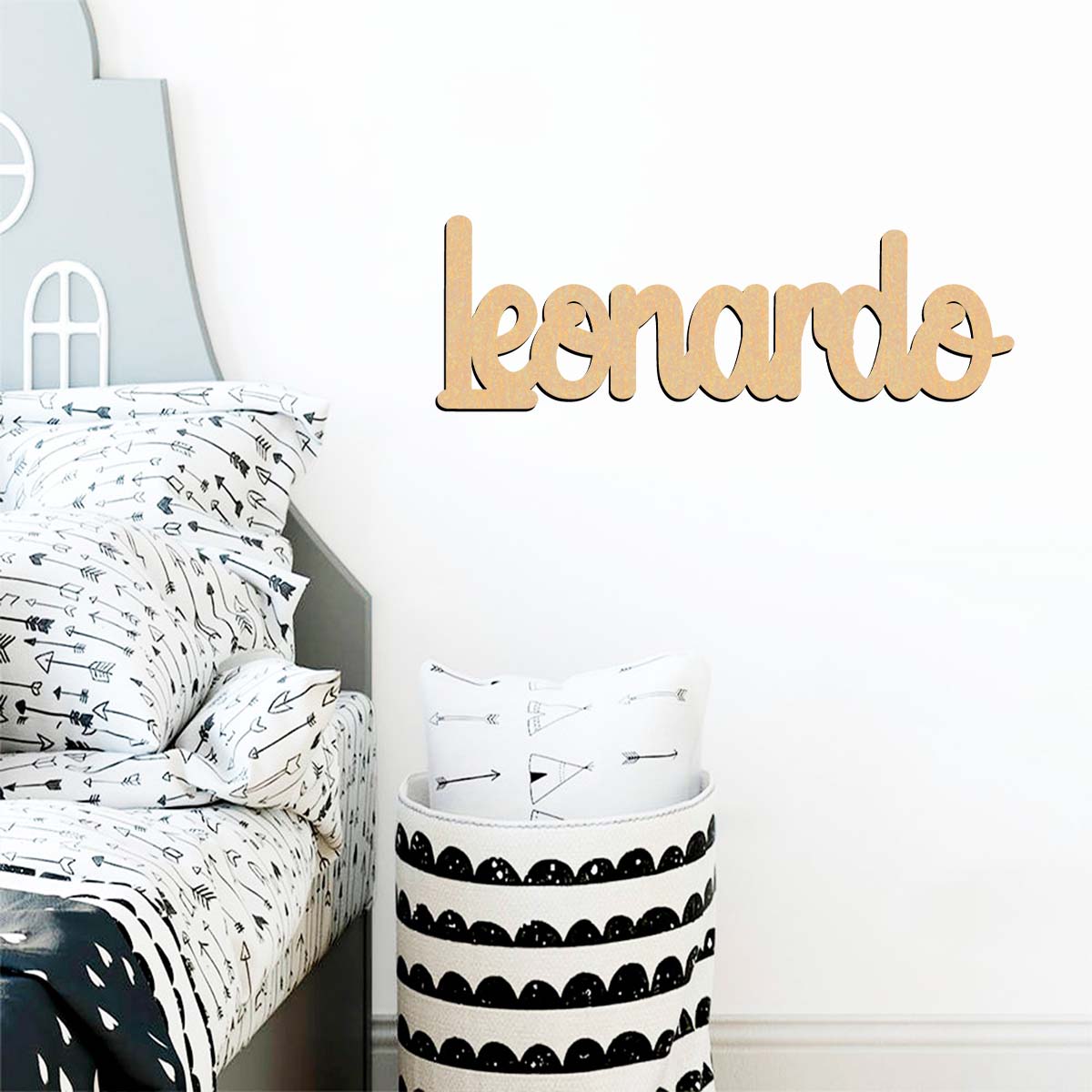 Home Decor Examples - 1 plaque décorative en bois personnalisée