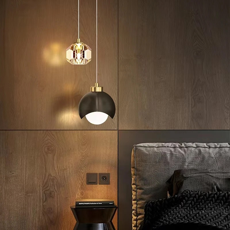 Hanging Moon Lamp - Chambre chevet suspension suspension lampe boule