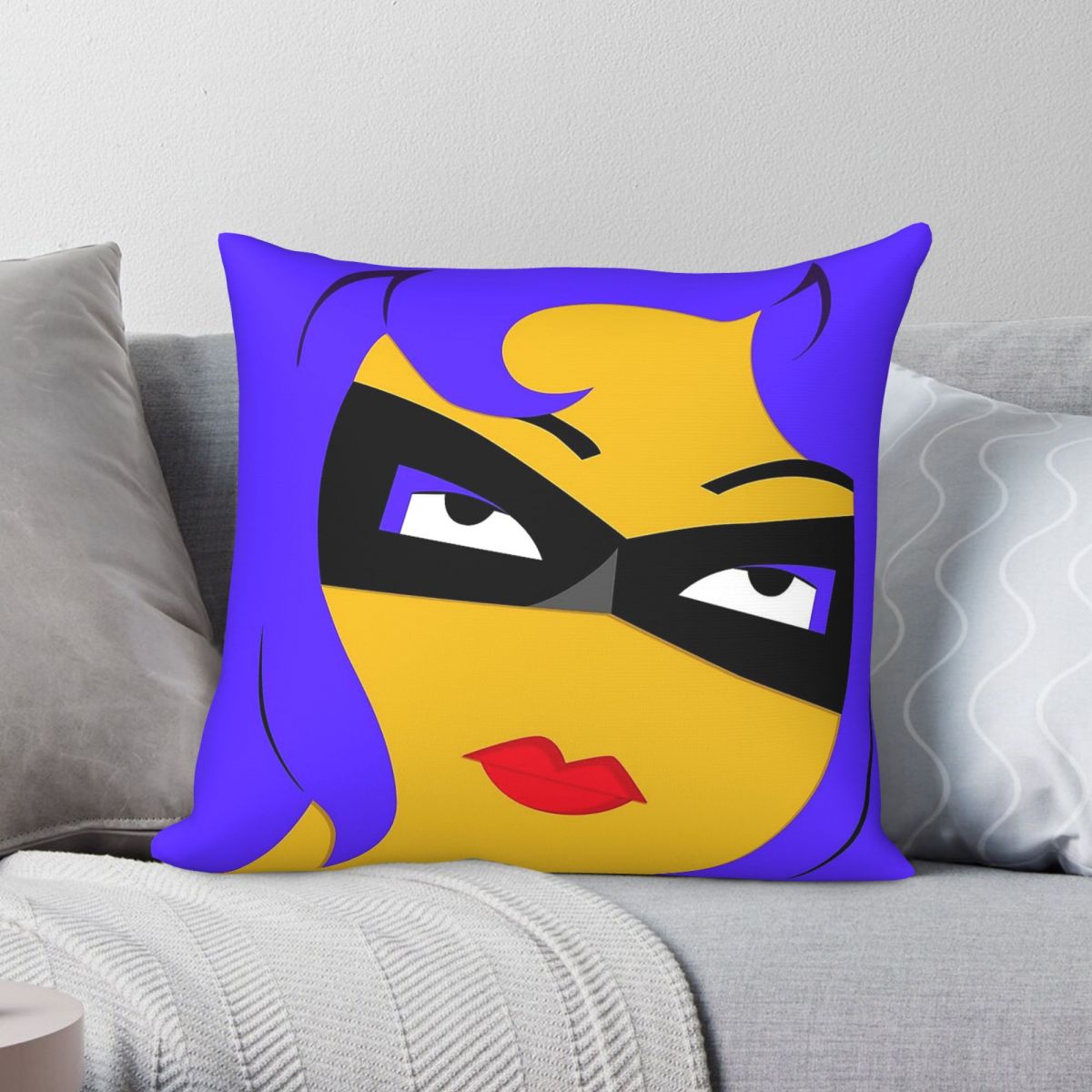 Home Decor Netflix - Taie d'oreiller Netflix Masked Woman 2018,