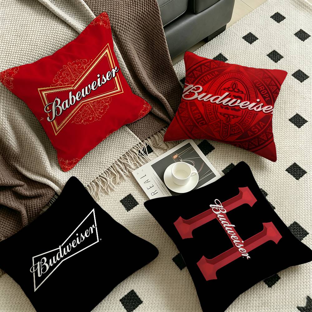 Home Decor Logo Design - Housse de coussin avec logo de