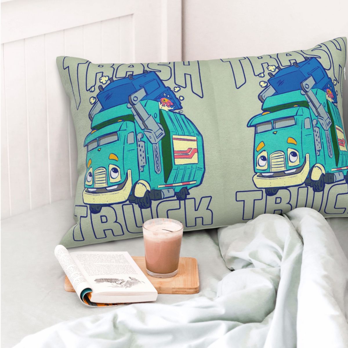 Home Decor Netflix - Housse de coussin rectangulaire décorative pour