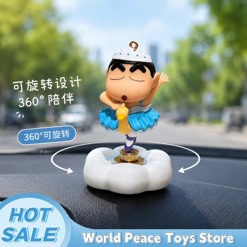 Home Decor Interior - Figurines rotatives Crayon Shin-Chan pour tableau
