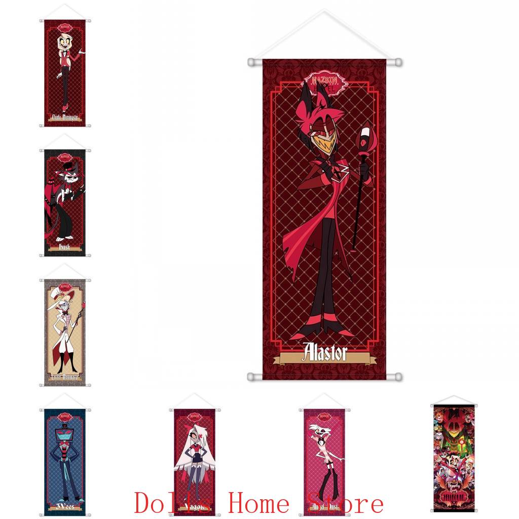 Home Decor Canvas - Toile à défilement d'anime, peinture murale