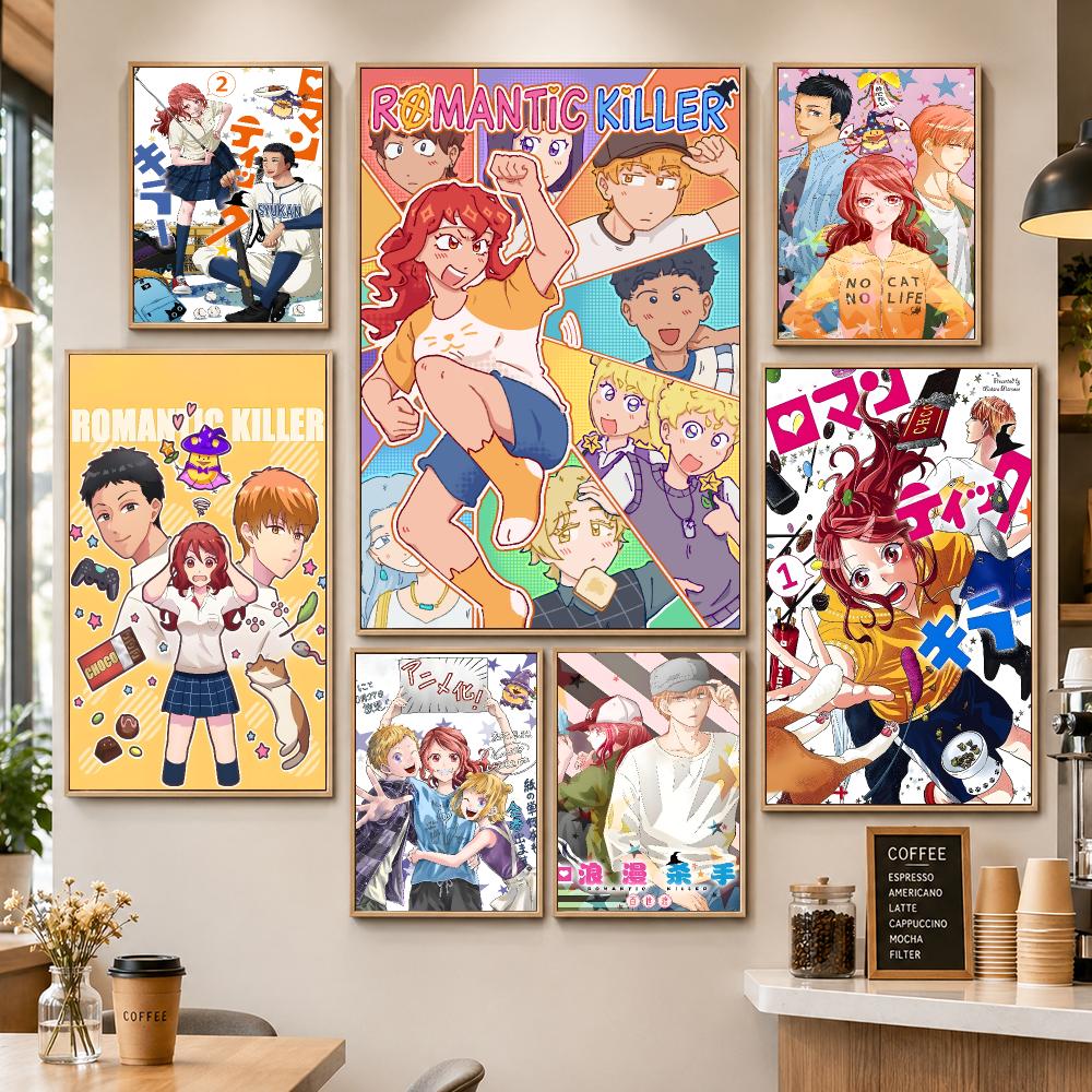 Home Decor Netflix - Affiche HD Anime Romantic Killer Anzu