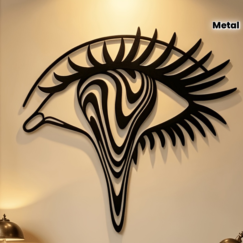 Home Decor Interior - CIFBUY Décoration murale en fer, œil