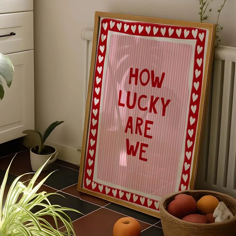 Home Decor How To - Impression sur toile « How Lucky