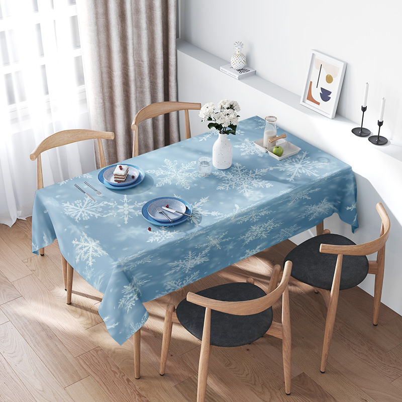 Home Decor Online Shopping - Nappe de salle à manger flocon