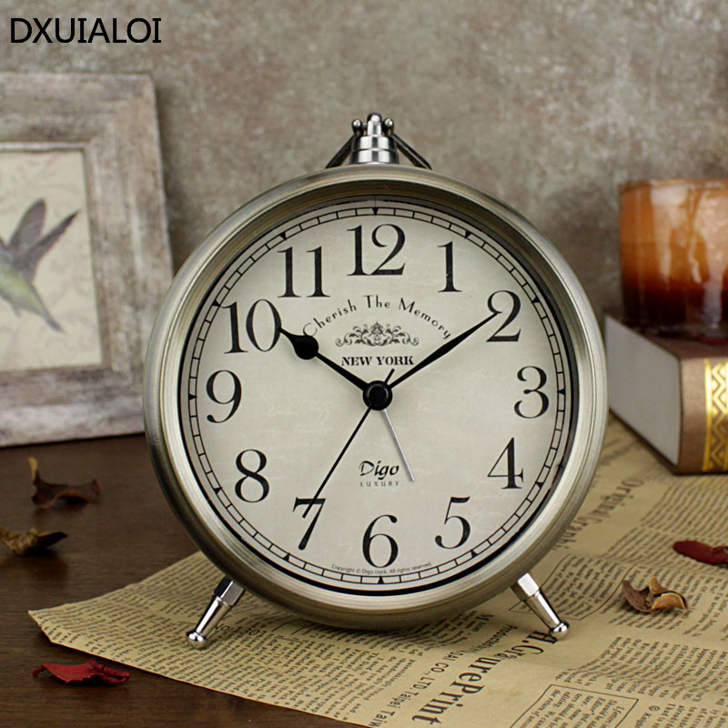 DXUIALOI Réveil de bureau rétr - Vintage Alarm Clock avis et prix