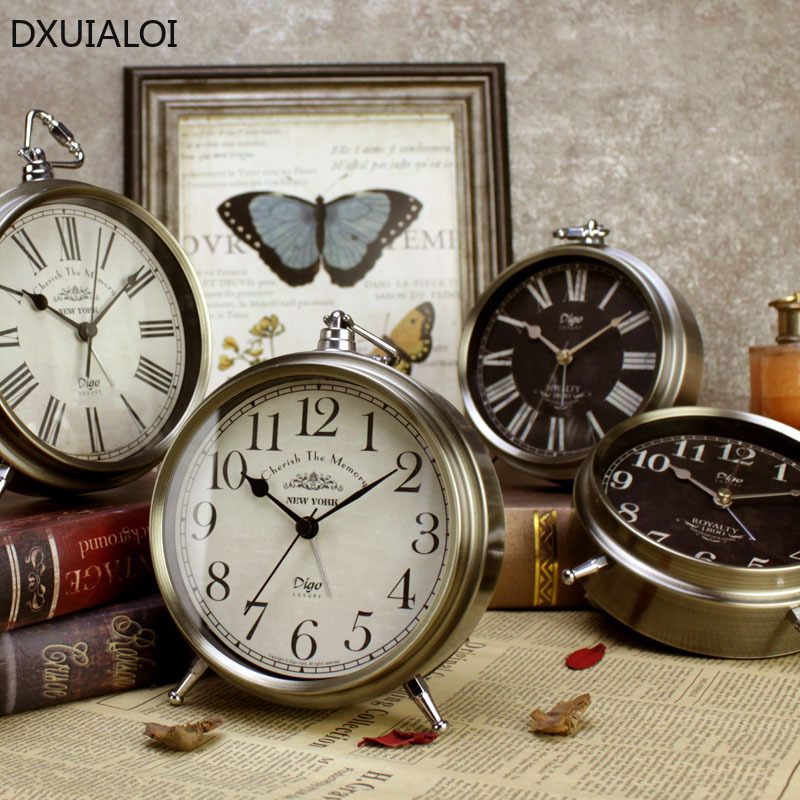 DXUIALOI Réveil de bureau rétr - Vintage Alarm Clock avis et prix