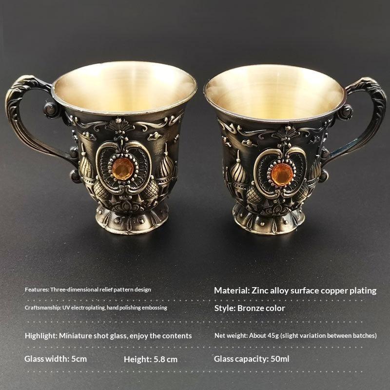【HG】Petite coupe à vin en alli - Home Decor Medieval avis et prix