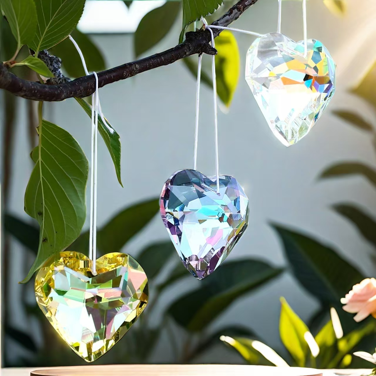 1 pièce de 45 mm, Prisme en cr - Crystal Sun Catcher avis et prix