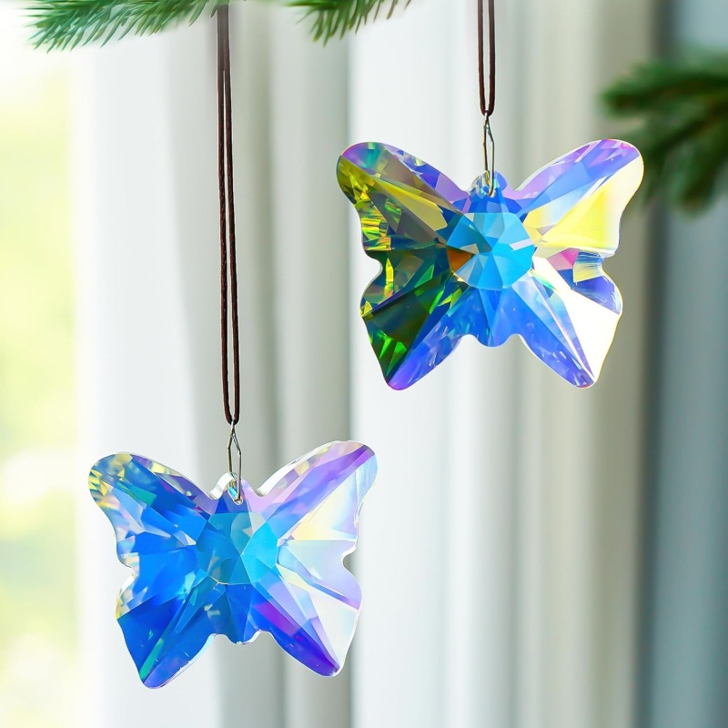 Attrape-soleil papillon en cri - Crystal Sun Catcher avis et prix