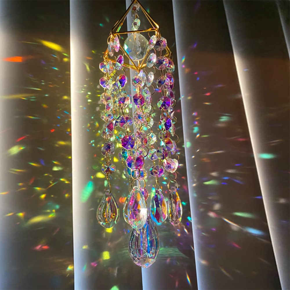 Attrape-soleil suspendu en cri - Crystal Sun Catcher avis et prix