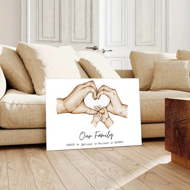 Affiche personnalisée à main d - Home Decor Canvas avis et prix