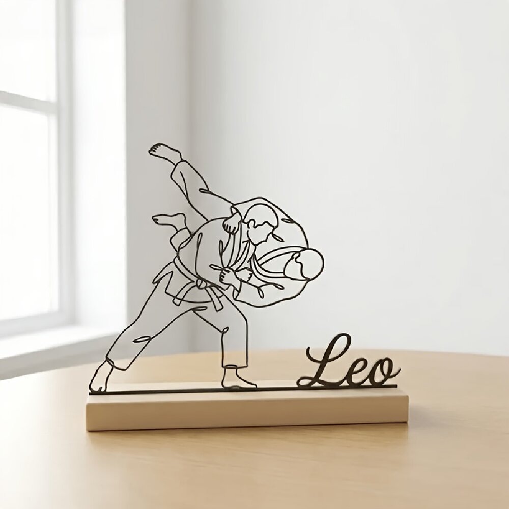 Statue d'arts martiaux de judo - Home Decor Unique avis et prix