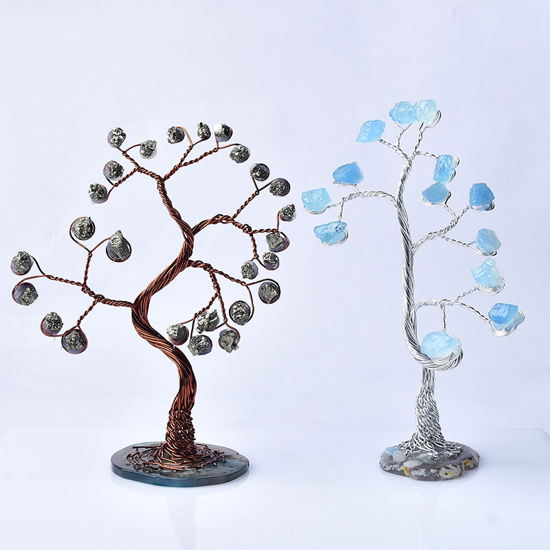 Aigue-marine naturelle Pyrite, - Home Decor Locations avis et prix