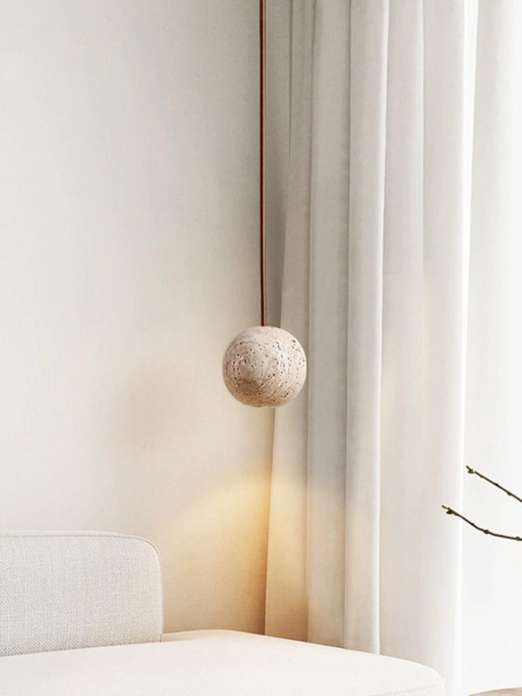 Lampe LED Suspendue en Pierre  - Hanging Moon Lamp avis et prix