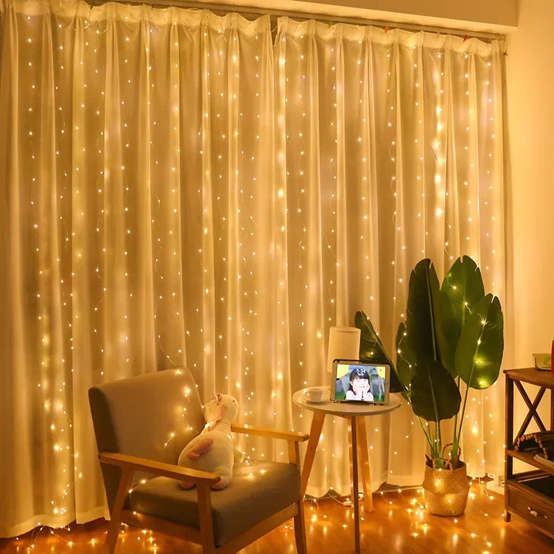 Guirlande lumineuse LED de 3/4 - String Curtain Light avis et prix