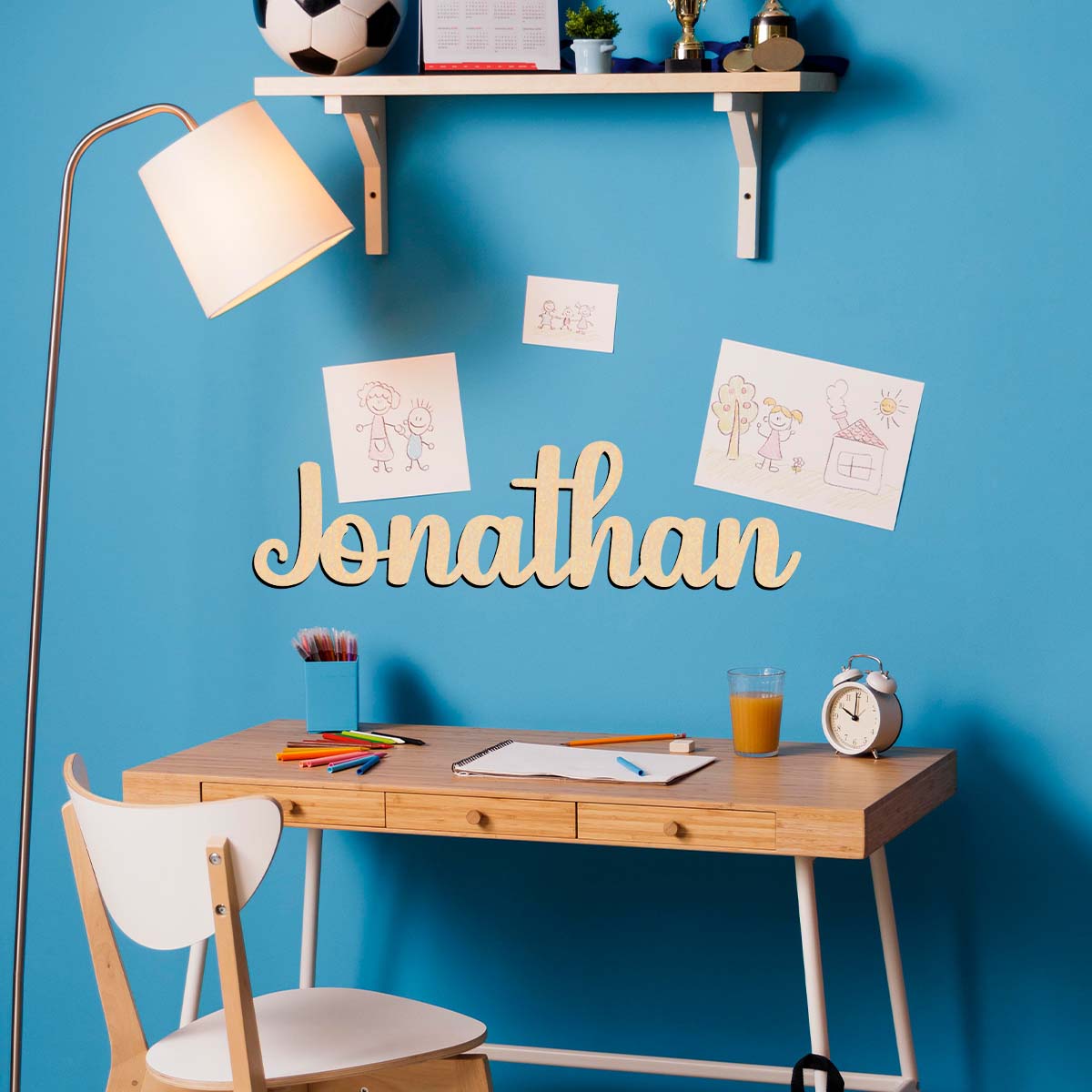 Plaque en bois avec nom person - Home Decor Examples avis et prix