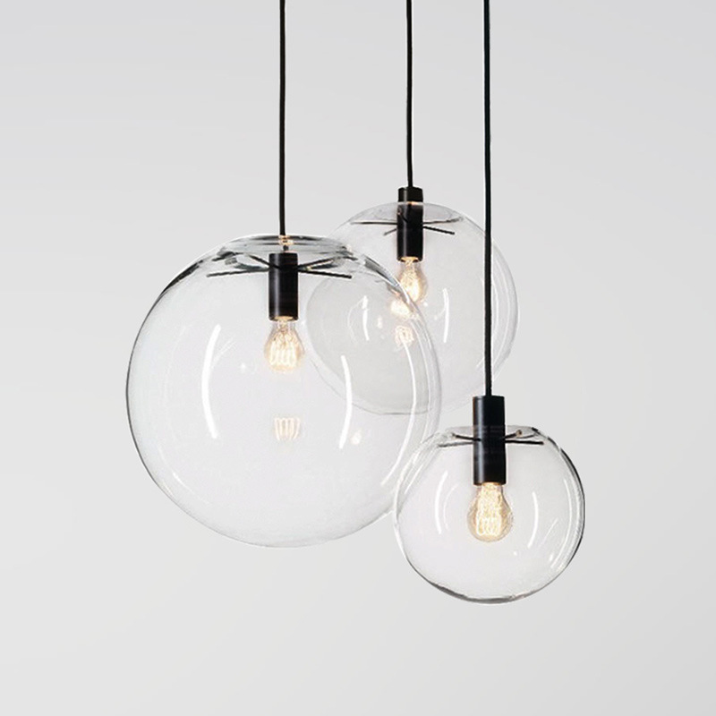Nordique moderne transparent b - Hanging Moon Lamp avis et prix