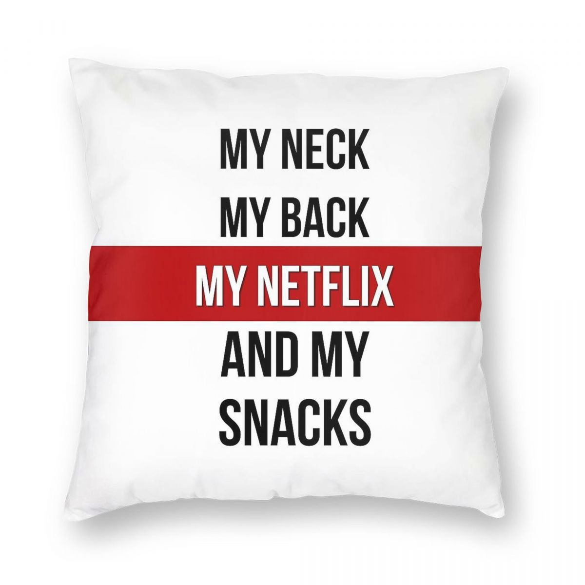 Juste de coussin carrée en pol - Home Decor Netflix avis et prix