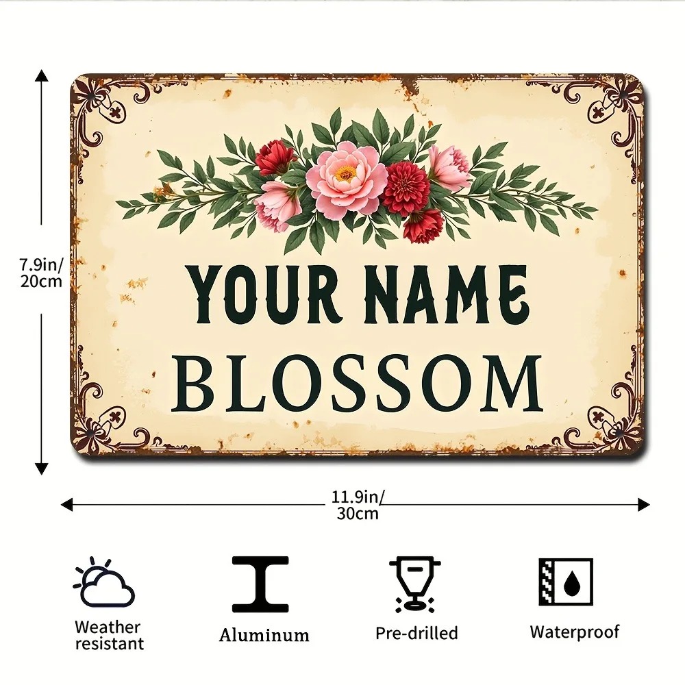 Plaque en aluminium personnali - Home Decor Shop avis et prix