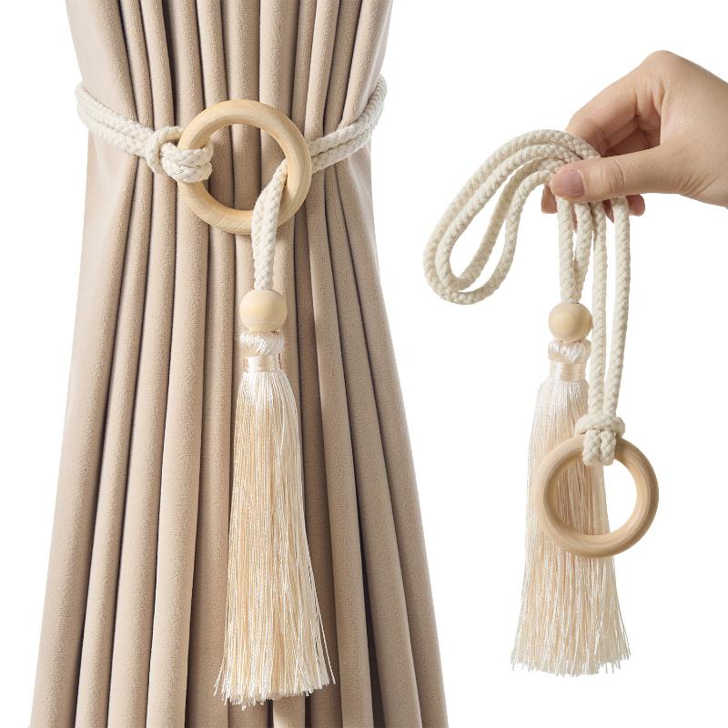 Attache de rideau bohème chic, - Home Decor Curtains avis et prix