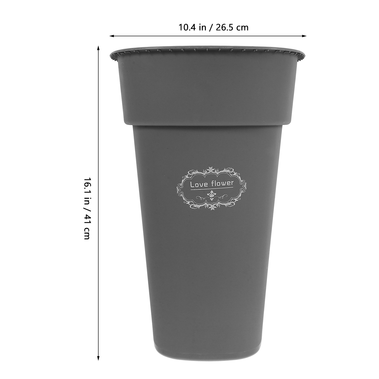 Seau à fleurs en plastique pou - Home Decor Shop avis et prix