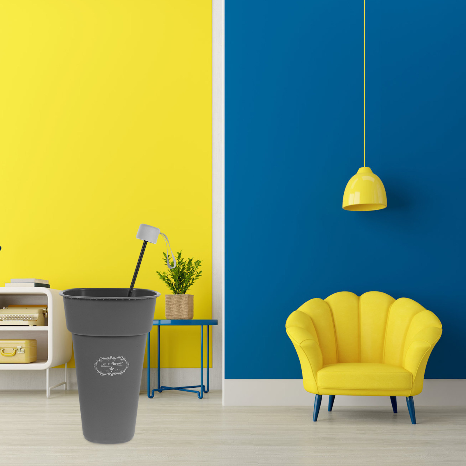 Seau à fleurs en plastique pou - Home Decor Shop avis et prix