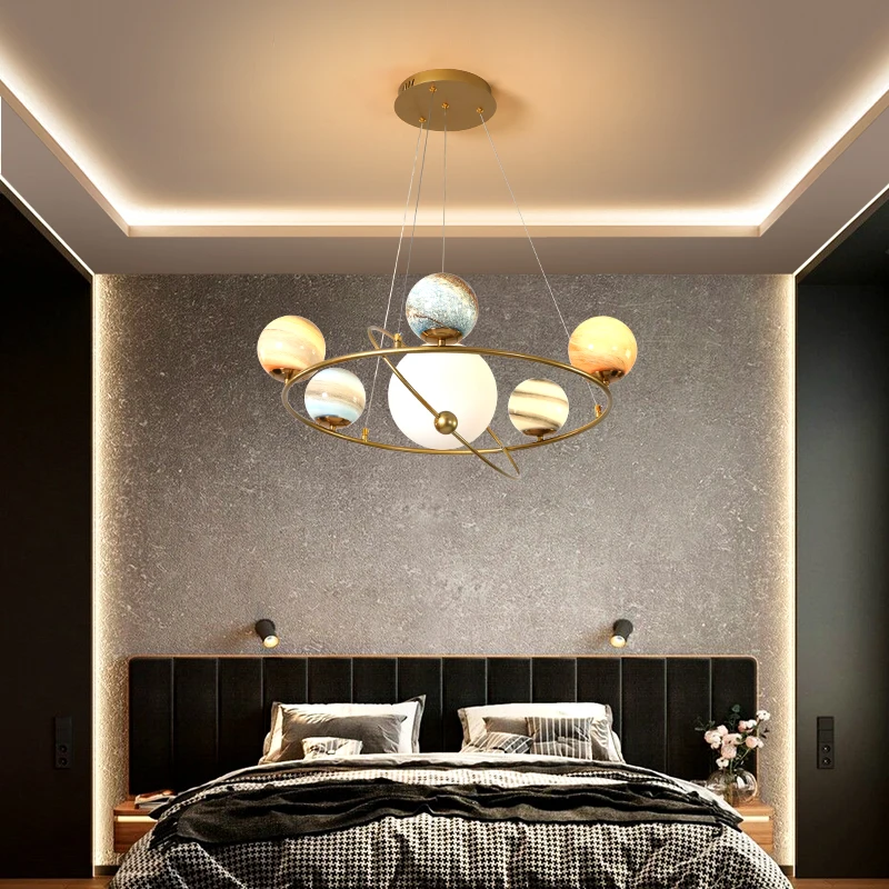 Nordique planète lustre plafon - Hanging Moon Lamp avis et prix