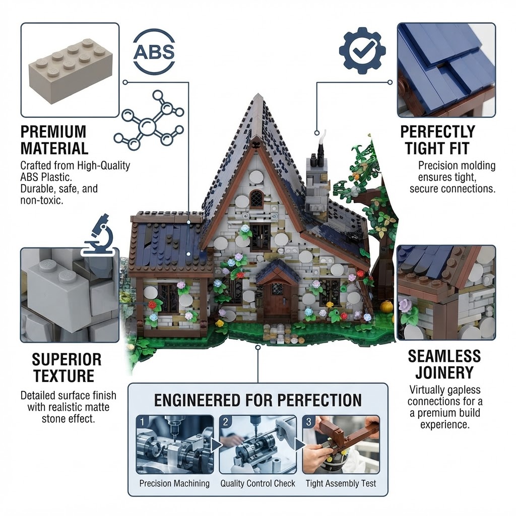 Blocs de construction MOC Mais - Home Decor Medieval avis et prix