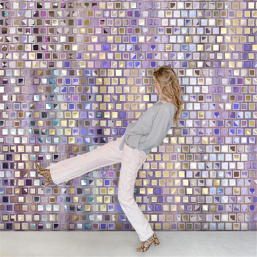 Papier peint mosaïque coloré p - Home Decor Online Shopping avis et prix