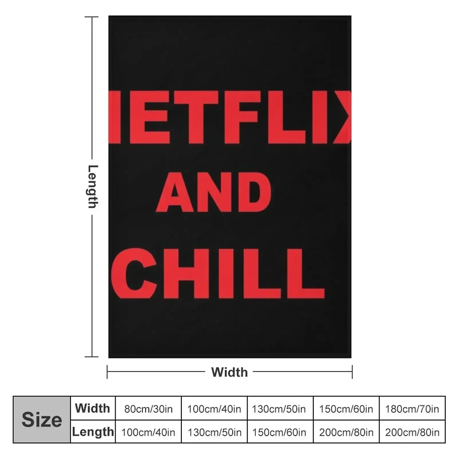 Couverture décorative NETFLIX  - Home Decor Netflix avis et prix