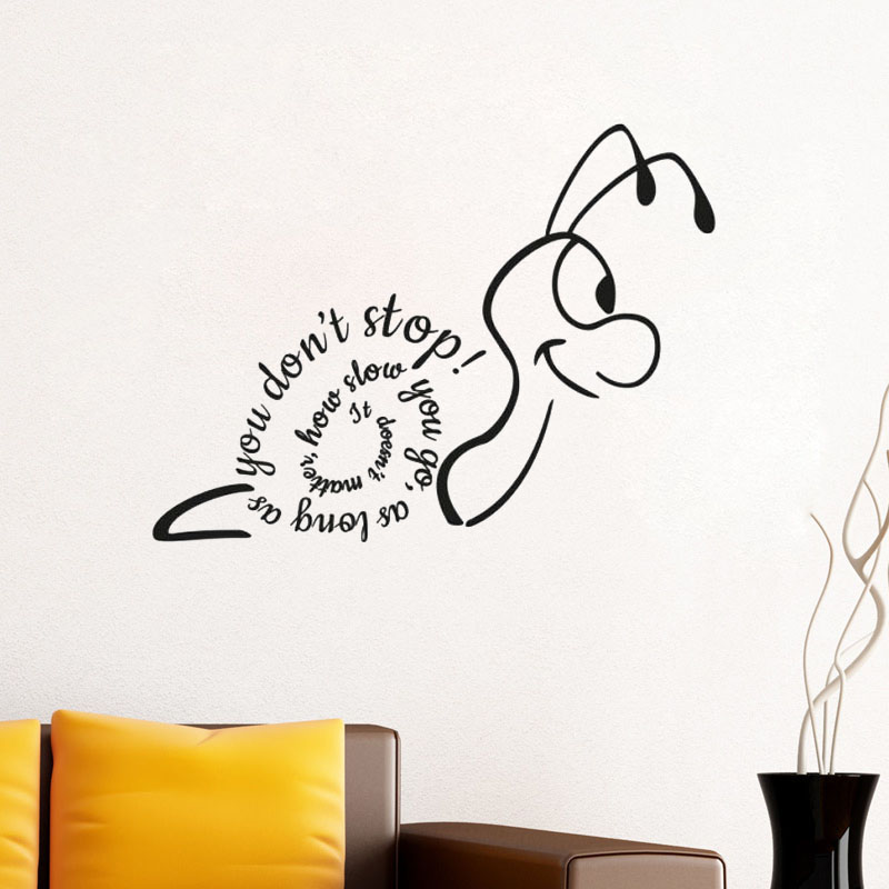 Autocollant mural escargot cré - Home Decor How To avis et prix