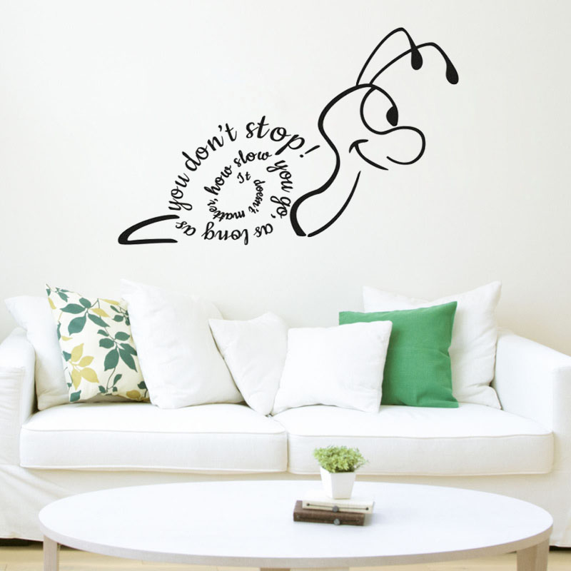 Autocollant mural escargot cré - Home Decor How To avis et prix