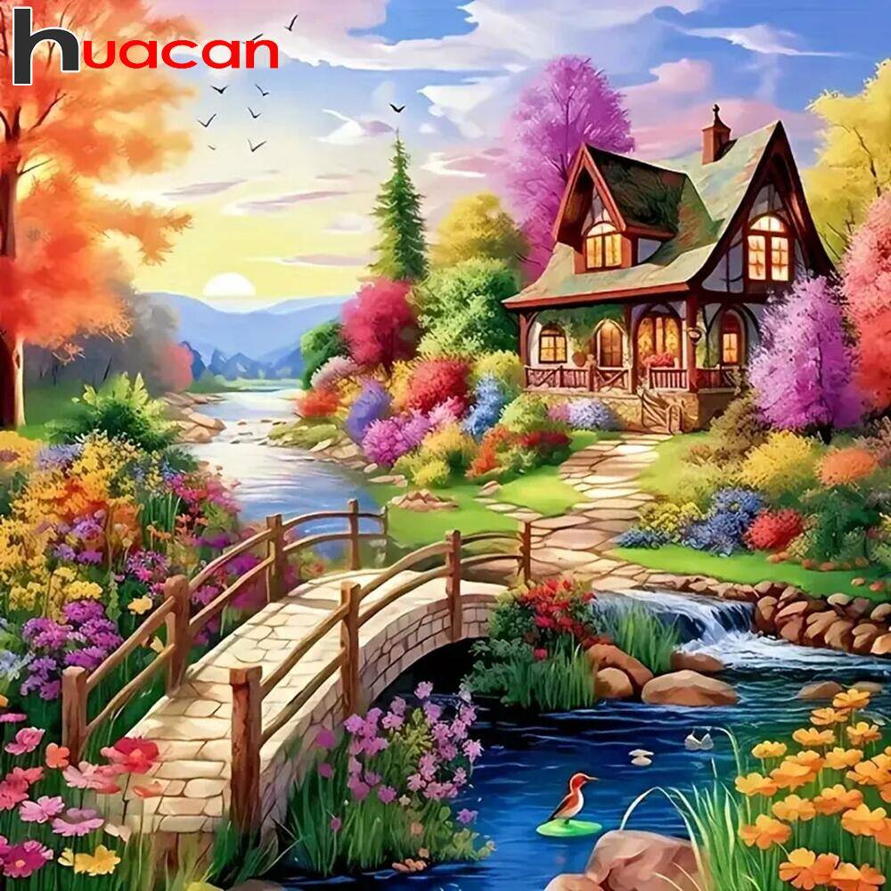 Huacan-Diamond Painting, Anima - Home Decor Bali avis et prix