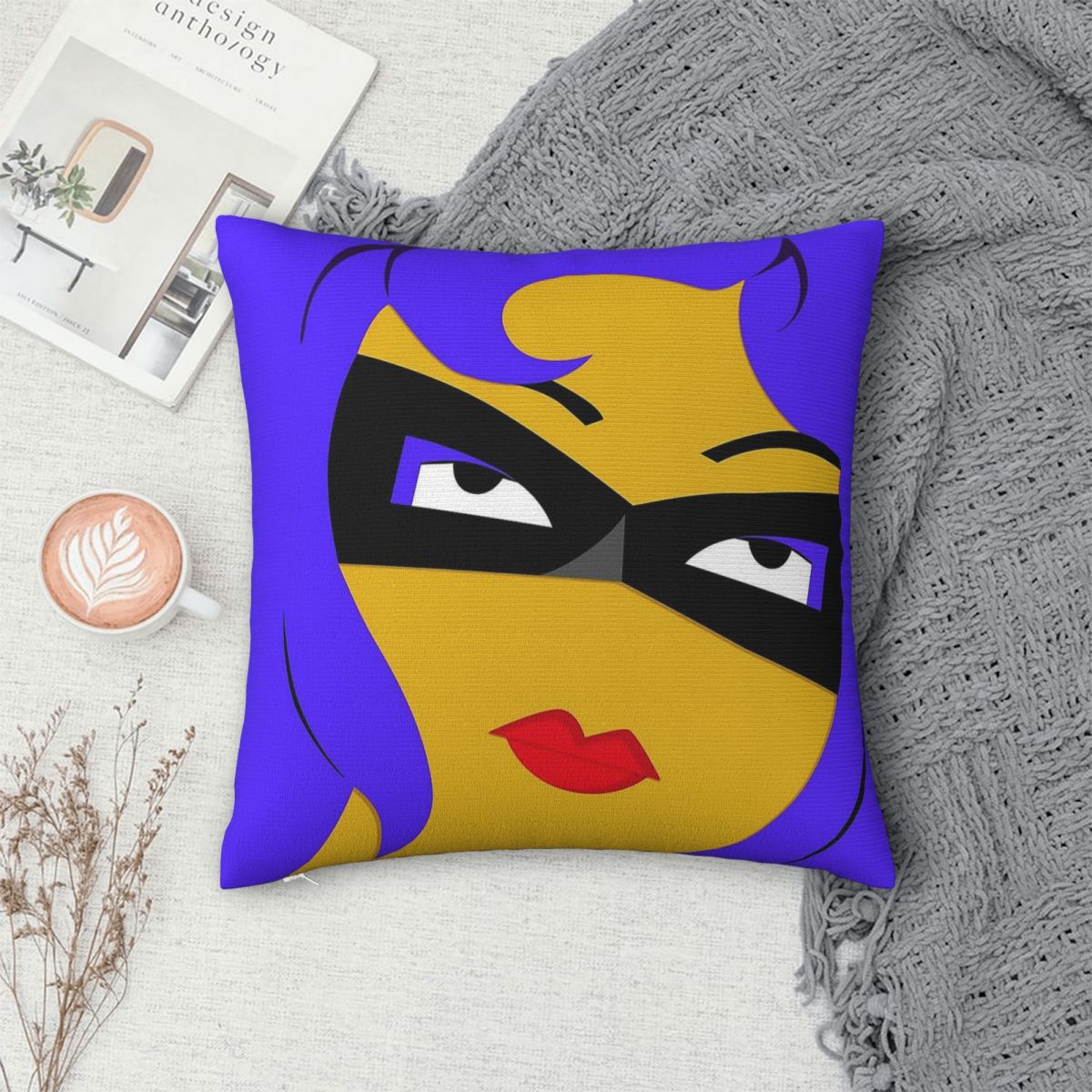 Taie d'oreiller Netflix Masked - Home Decor Netflix avis et prix