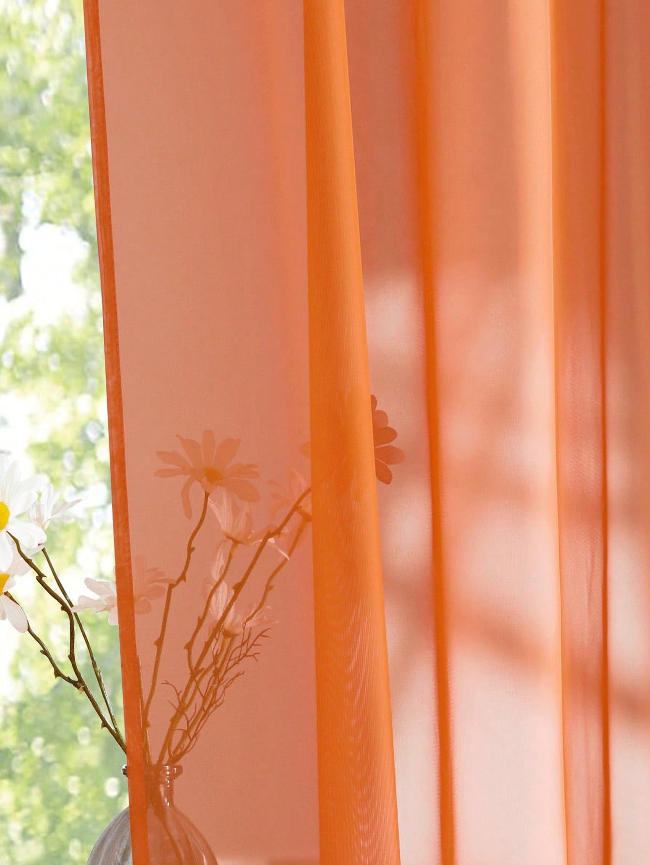1 pièce de rideau élégant en o - Home Decor Curtains avis et prix