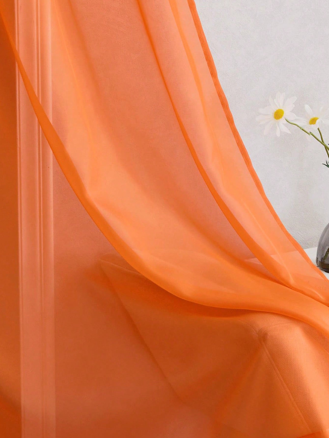 1 pièce de rideau élégant en o - Home Decor Curtains avis et prix