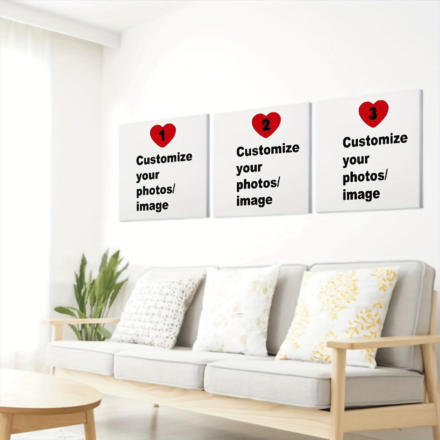 Affiche en toile carrée person - Home Decor Foto avis et prix
