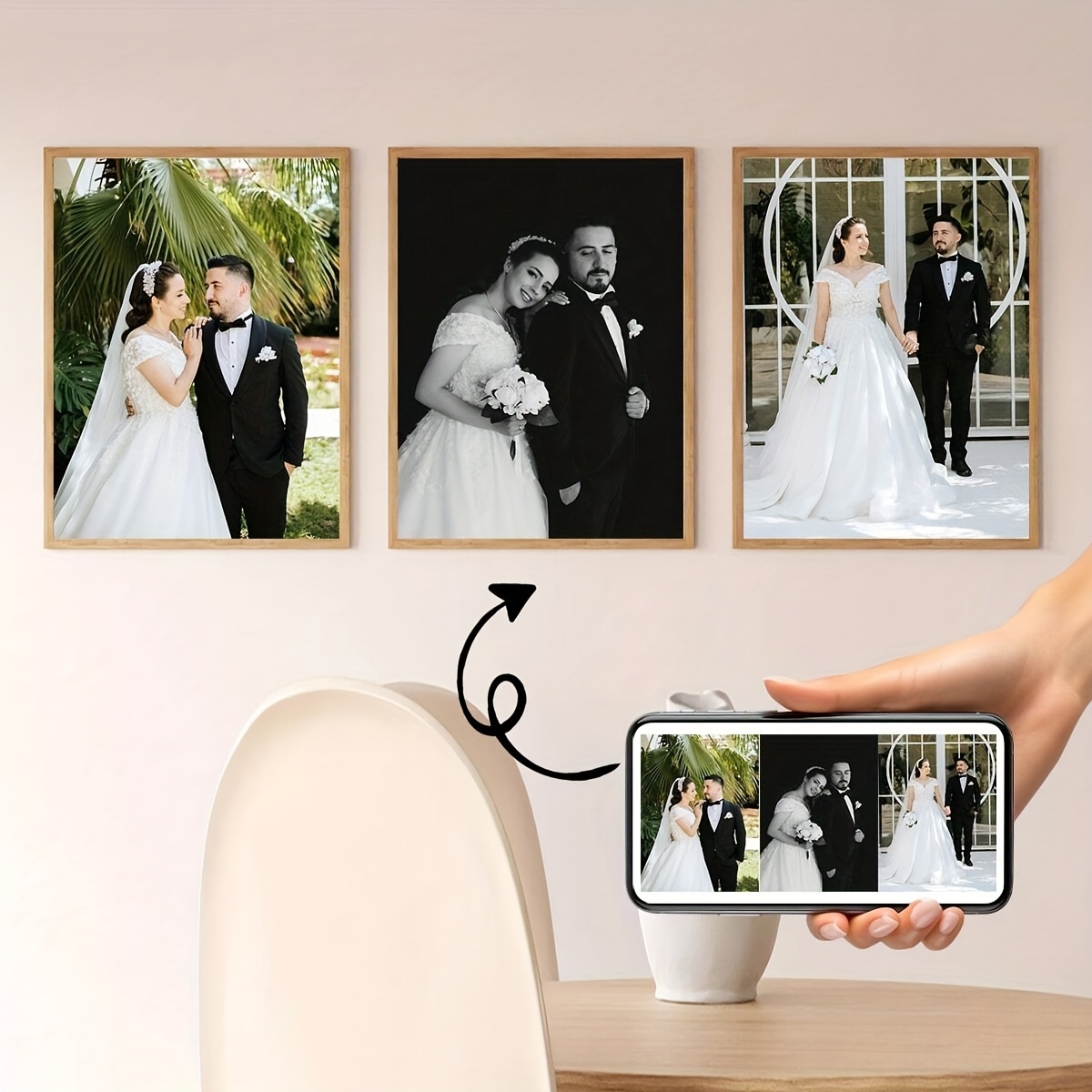 Affiche en toile carrée person - Home Decor Foto avis et prix